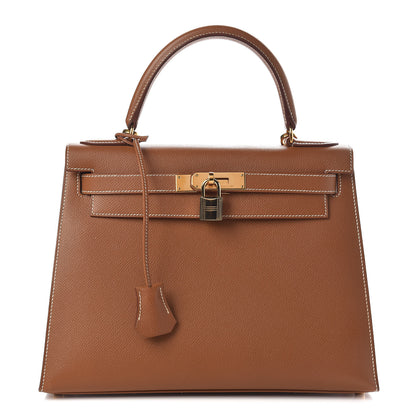 Hermes Epsom Kelly Sellier 28 Gold 1 of 41