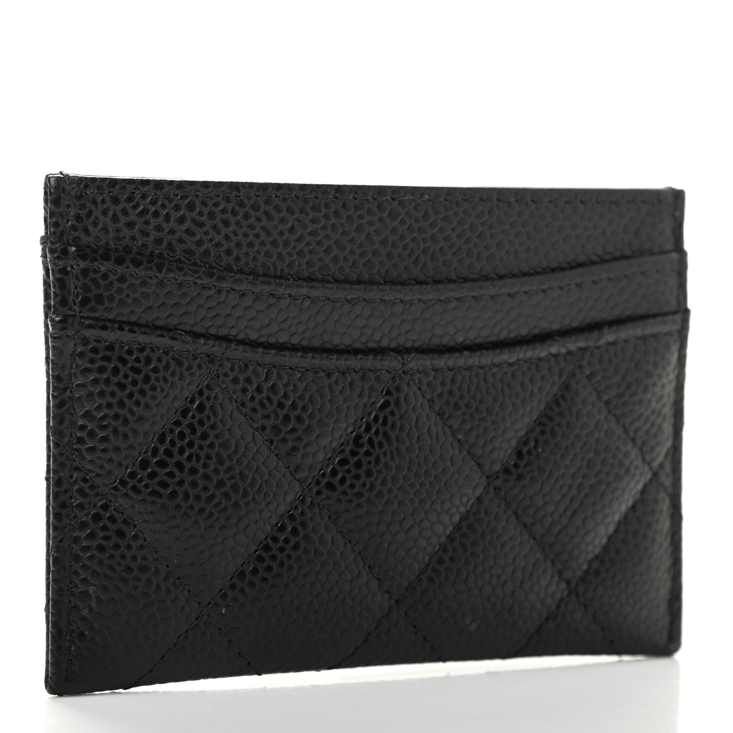 Chanel Caviar Quilted Card Holder Black 3 of 8