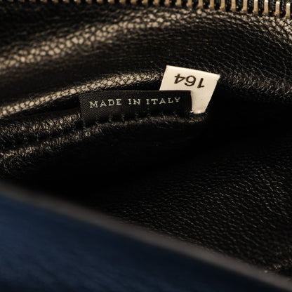 Prada Vitello Daino Attache Portfolio Case Bleuette 7 of 7