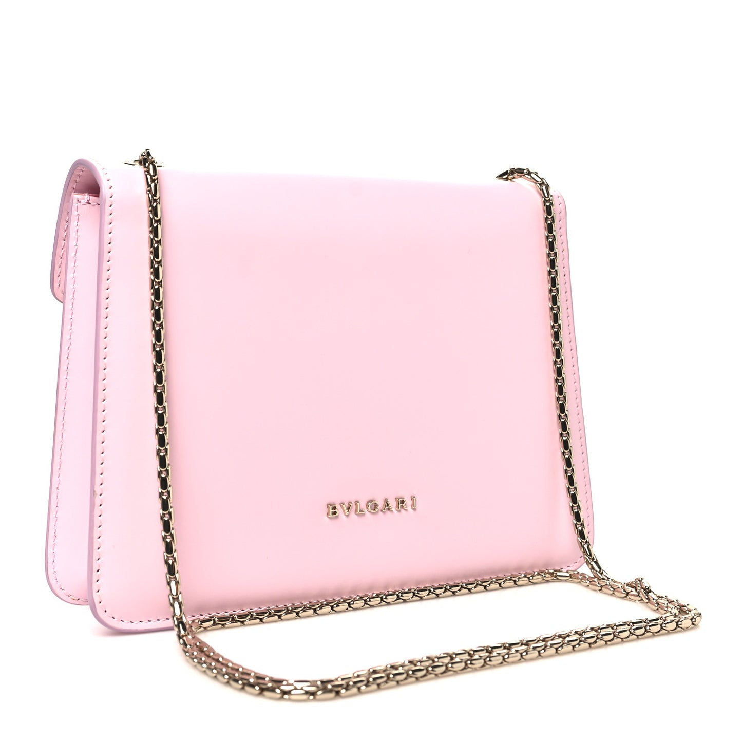 Nappa Crystal Butterfly Embellished Serpenti Forever Crossbody Pink