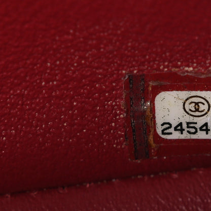 Chanel Caviar Quilted Mini Rectangular Flap Red 7 of 11
