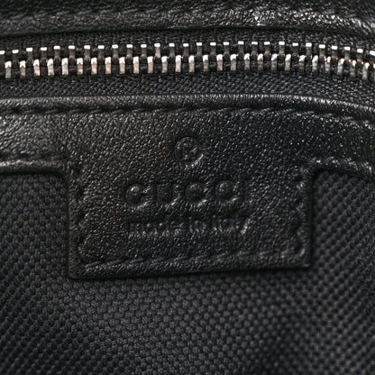Gucci Sakai Be Green Calfskin Diagonal Stitched Medium Blondie Tote Black 6 of 11