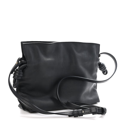 Loewe Calfskin Mini Flamenco Knot Clutch Black 3 of 9