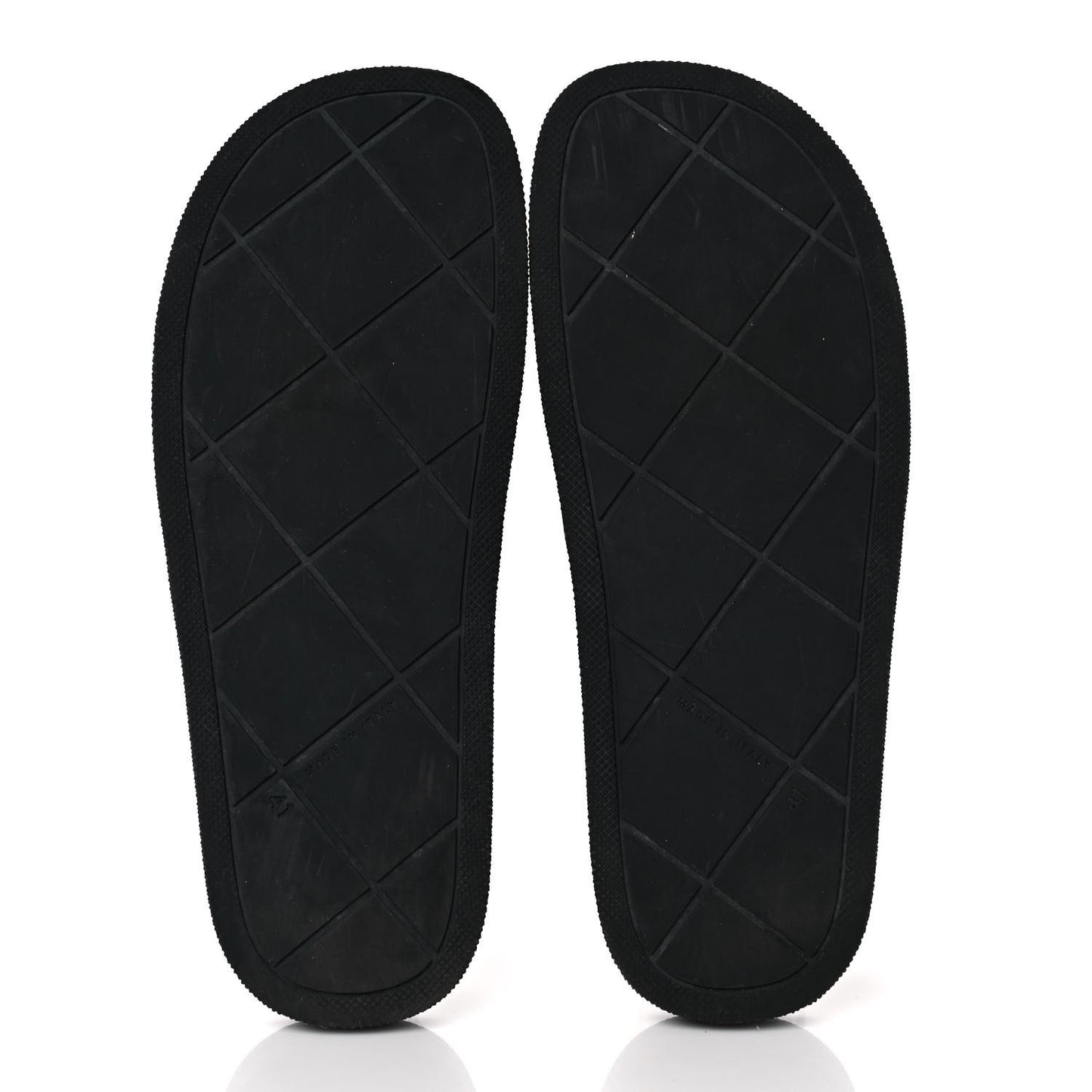 Rubber The Slider Sandals 41 Black