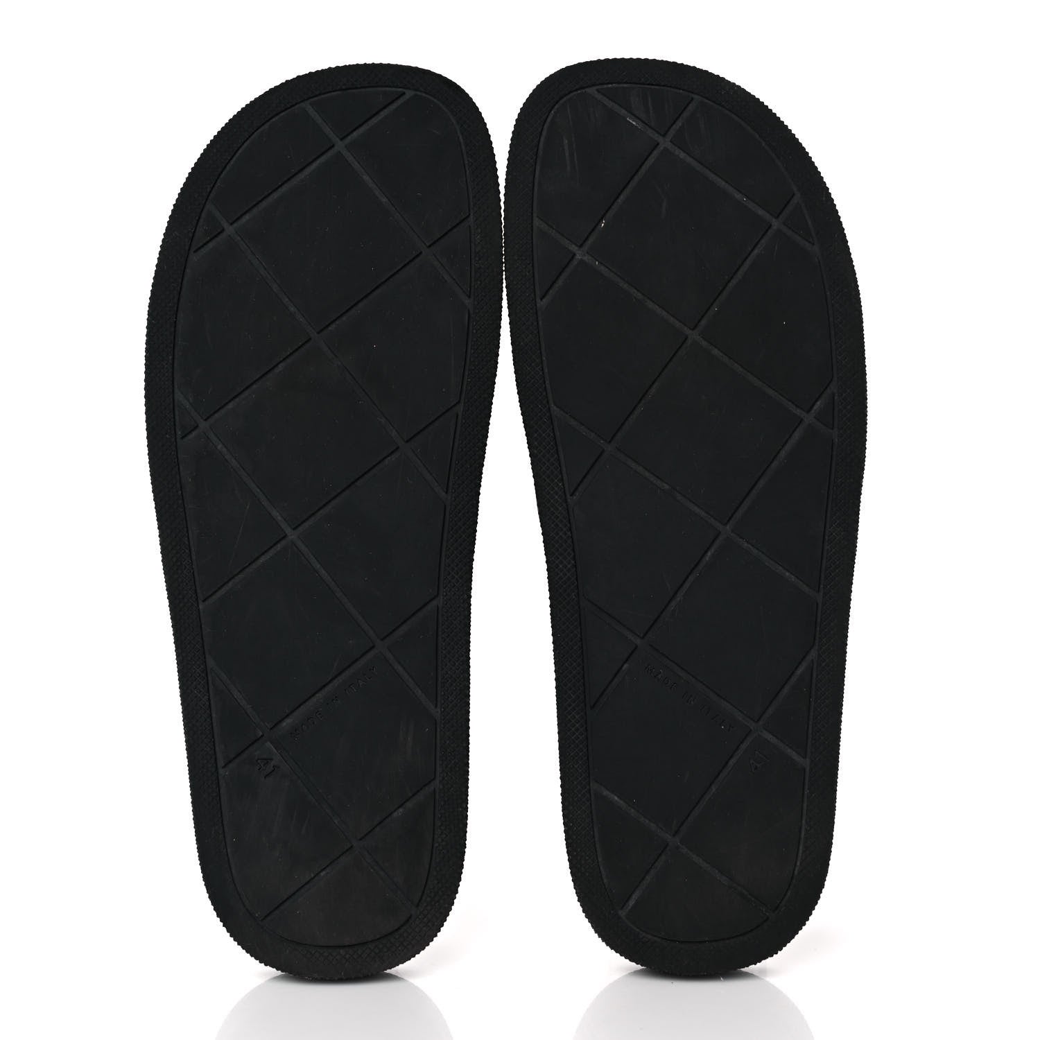 Bottega Veneta Rubber The Slider Sandals 41 Black 5 of 7