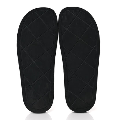 Bottega Veneta Rubber The Slider Sandals 41 Black 5 of 7