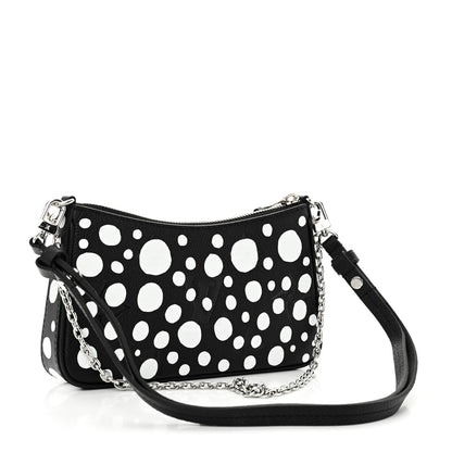 Louis Vuitton LV X YK Empreinte Easy Pouch On Strap Black White 3 of 9