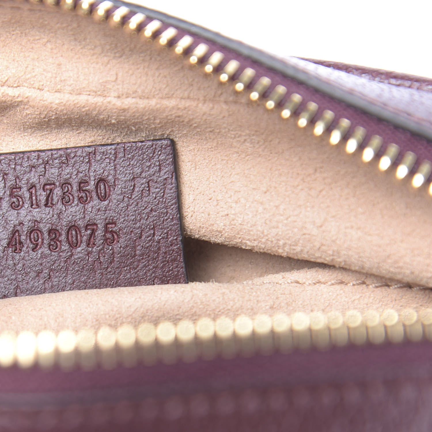 Gucci Calfskin Web Mini Ophidia Shoulder Bag Vintage Bordeaux 7 of 11