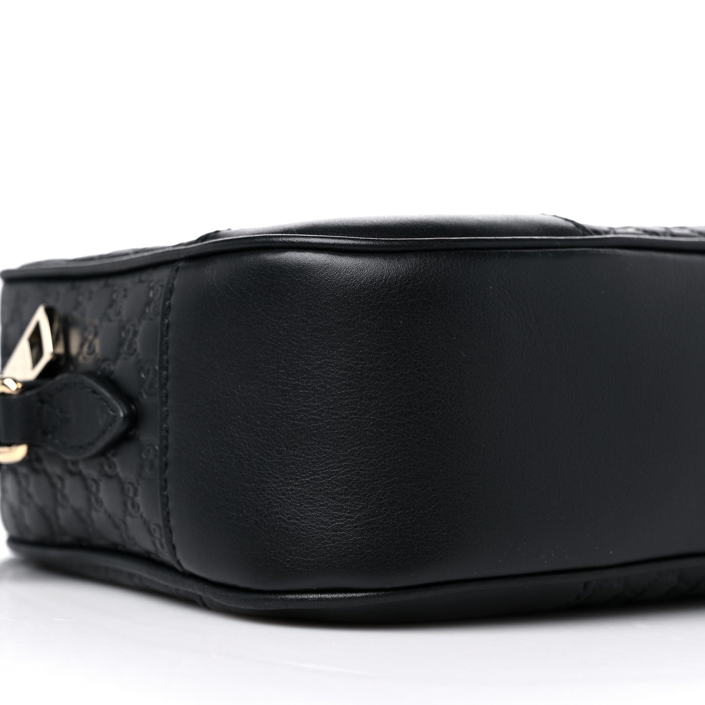 Microguccissima Mini Bree Messenger Bag Black