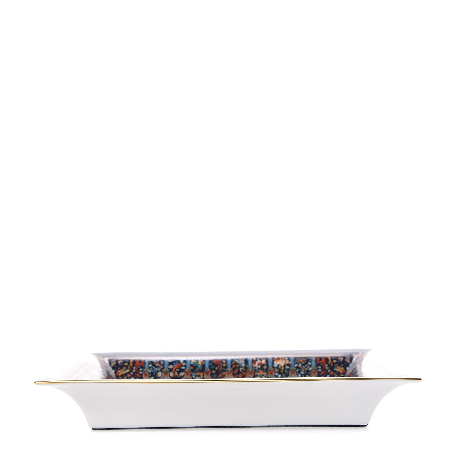 Porcelain Les Jardins D'Armenie Change Tray Nuit Or