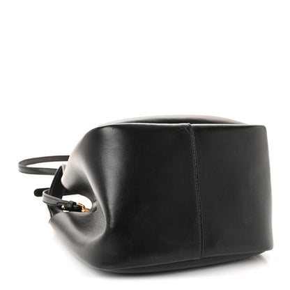 Stella McCartney Eco Alter Nappa Perforated Logo Double Top Handle Crossbody Bag Black 4 of 9