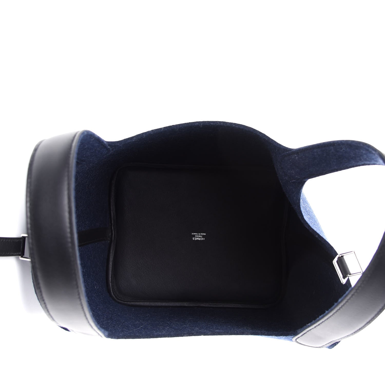 Hermes Feutre Swift Picotin Lock 22 MM Bleu Nuit Black 5 of 10