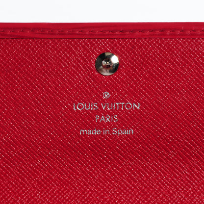 Louis Vuitton Epi Sarah Wallet Red 5 of 7