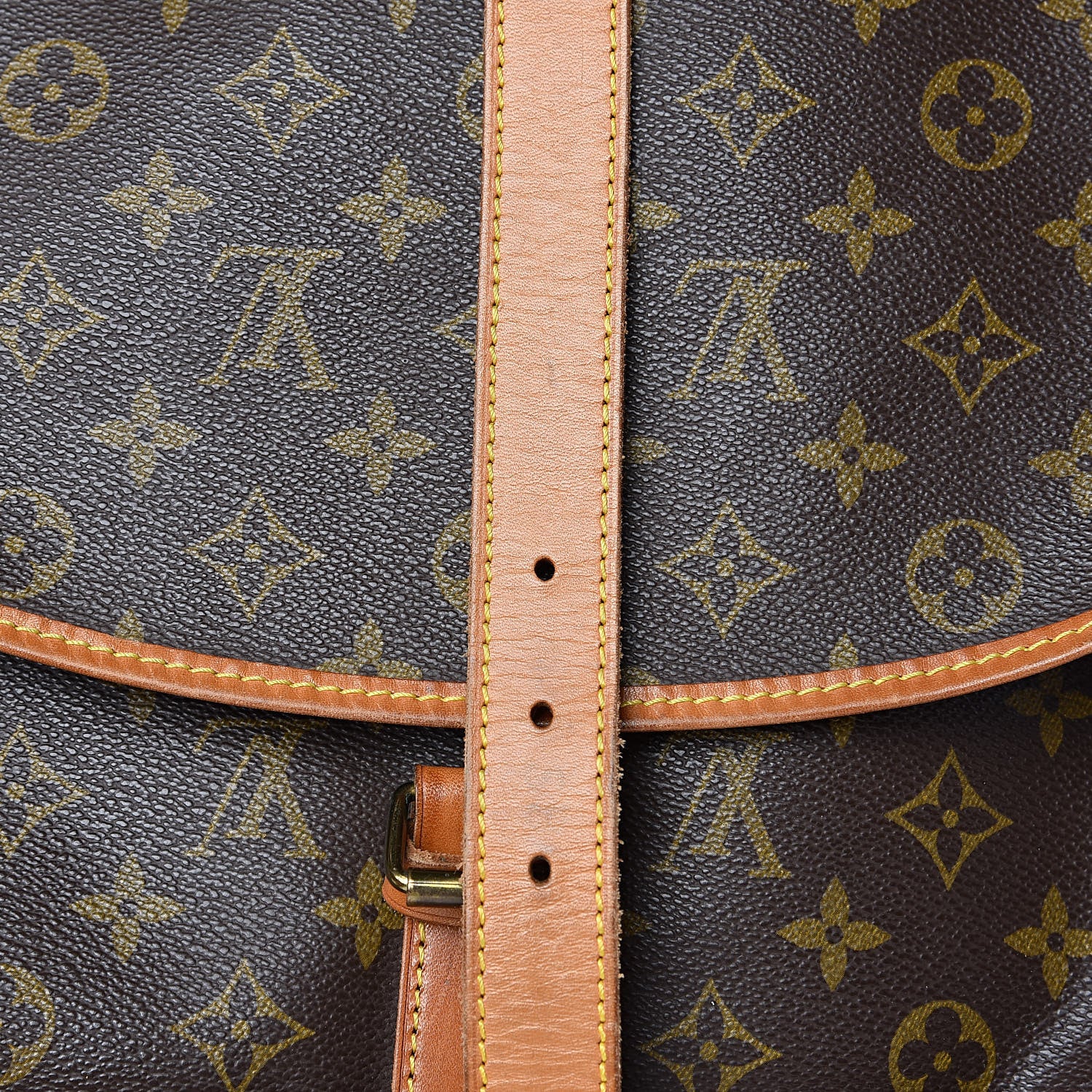 Louis Vuitton Monogram Saumur 35 9 of 15
