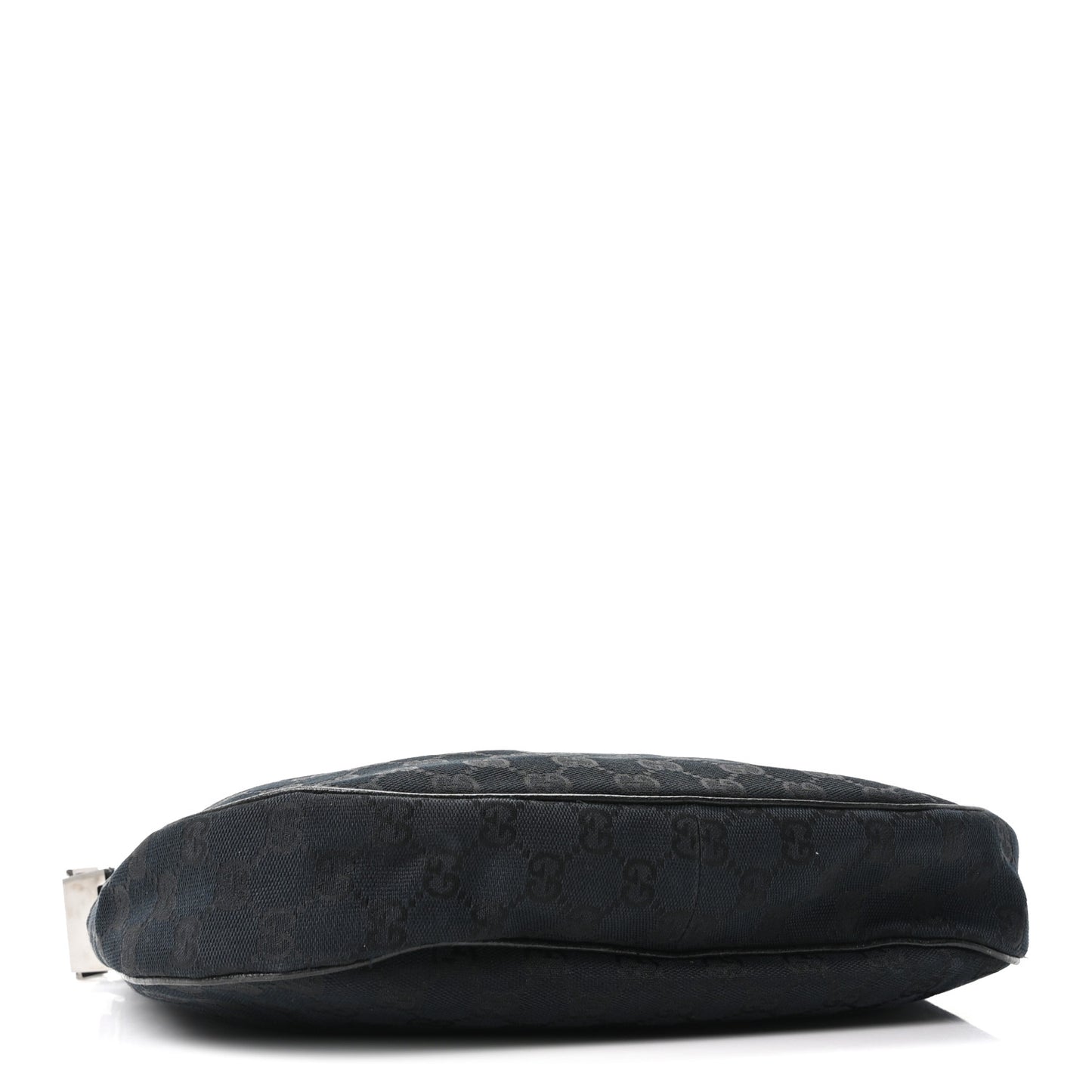 Monogram Medium Half Moon Hobo Black