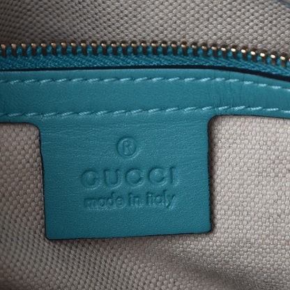 Gucci Monogram Vintage Web Medium Boston Teal 8 of 10