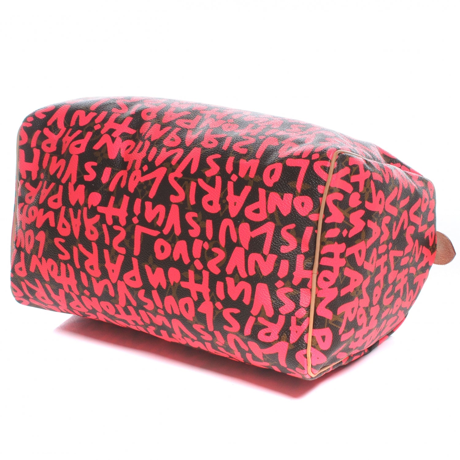 Louis Vuitton Monogram Graffiti Speedy 30 Fuchsia 4 of 9