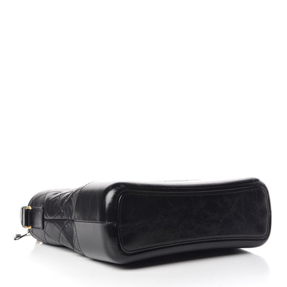 Chanel Aged Calfskin Quilted Medium Gabrielle Hobo Black 4 of 13