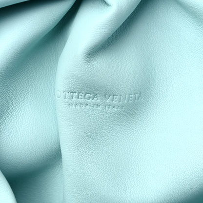Bottega Veneta Nappa Maxi Intrecciato The Pouch Oversized Clutch Teal Washed 6 of 12