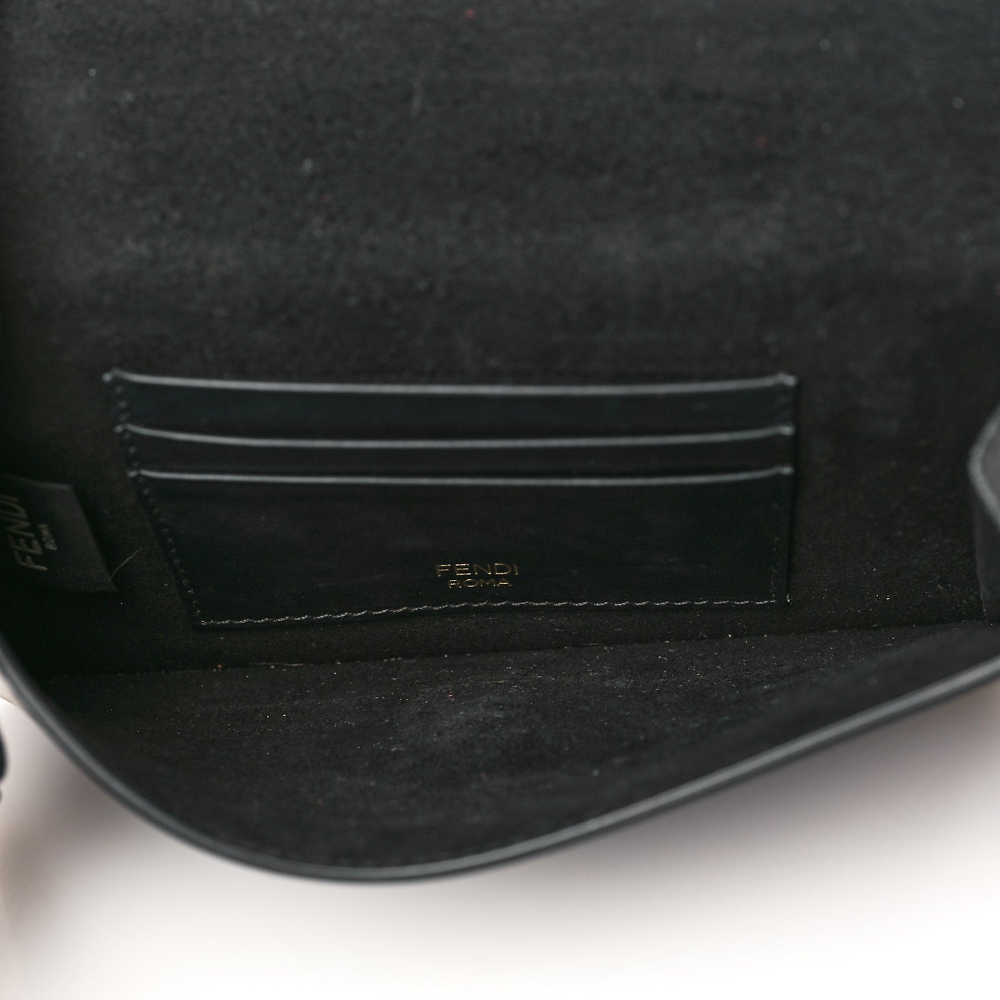 Vitello King Mini Flat Baguette Black