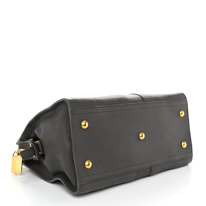 Saint Laurent Sheepskin Small Cabas Chyc Grey 4 of 12