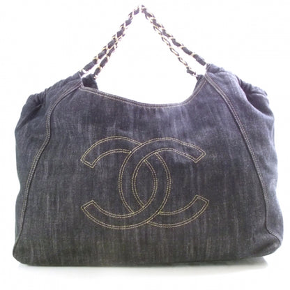 Chanel Denim XL Coco Cabas Tote Blue 1 of 14