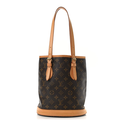 Louis Vuitton Monogram Petit Bucket 23 1 of 12