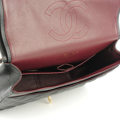 Chanel Caviar Quilted Maxi Double Flap Black 5 of 9