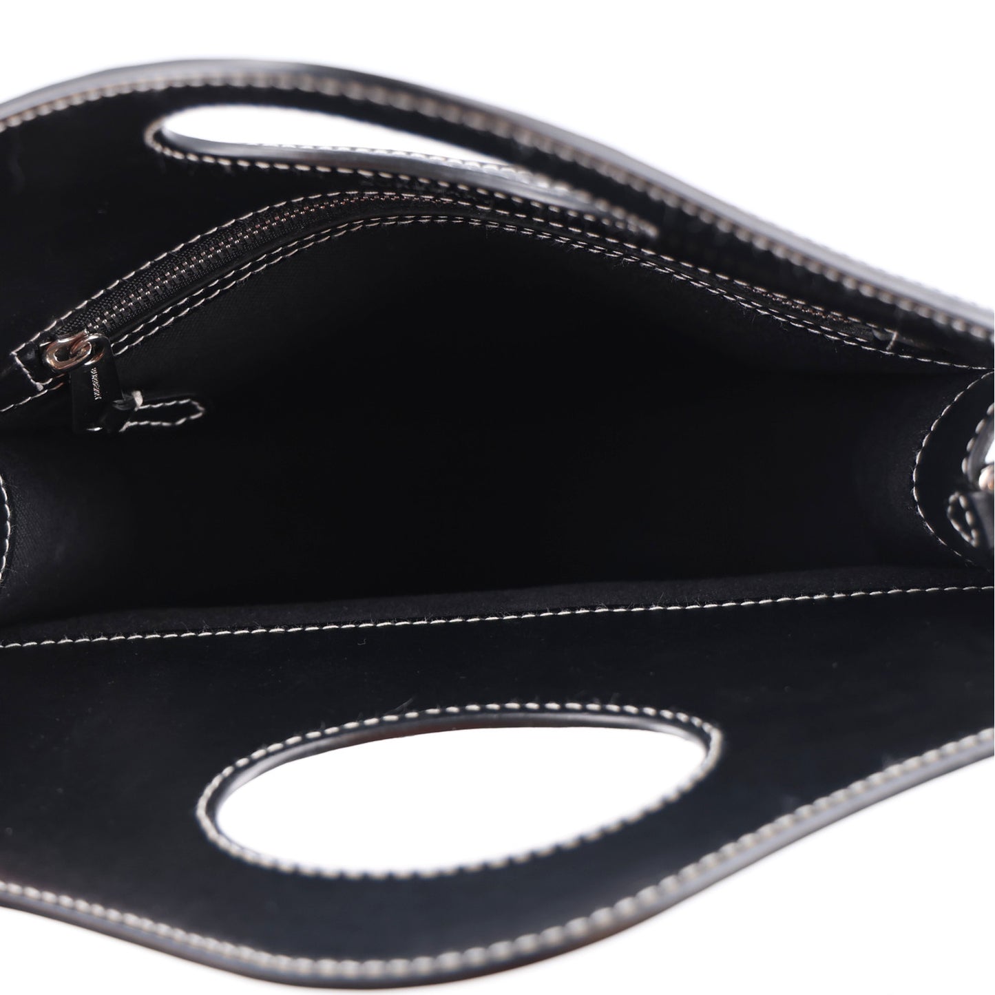 Denim Smooth Calfskin Mini Pocket Bag Blue
