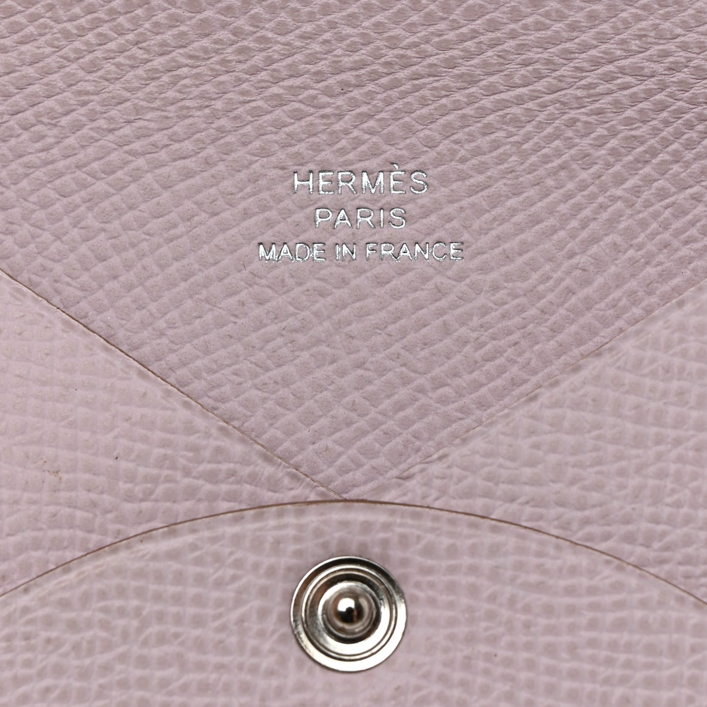 Epsom Calvi Card Case Mauve Pale