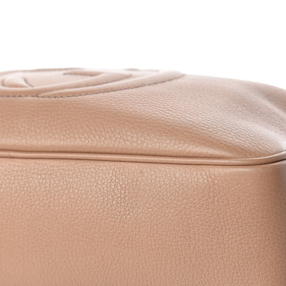 Gucci Pebbled Calfskin Small Soho Bowler Camelia 10 of 14