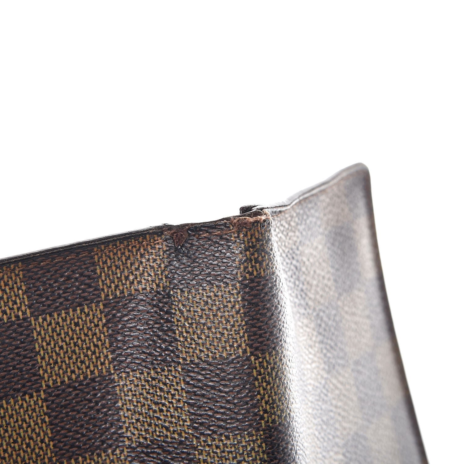 Louis Vuitton Damier Ebene Porte Valeurs Organizer Wallet 8 of 9