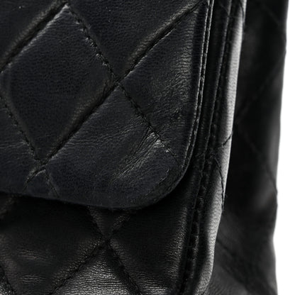 Chanel Lambskin Quilted Small Double Flap Black 14 of 15