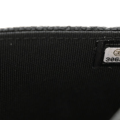 Chanel Caviar Quilted Wallet on Chain WOC Black 8 of 12