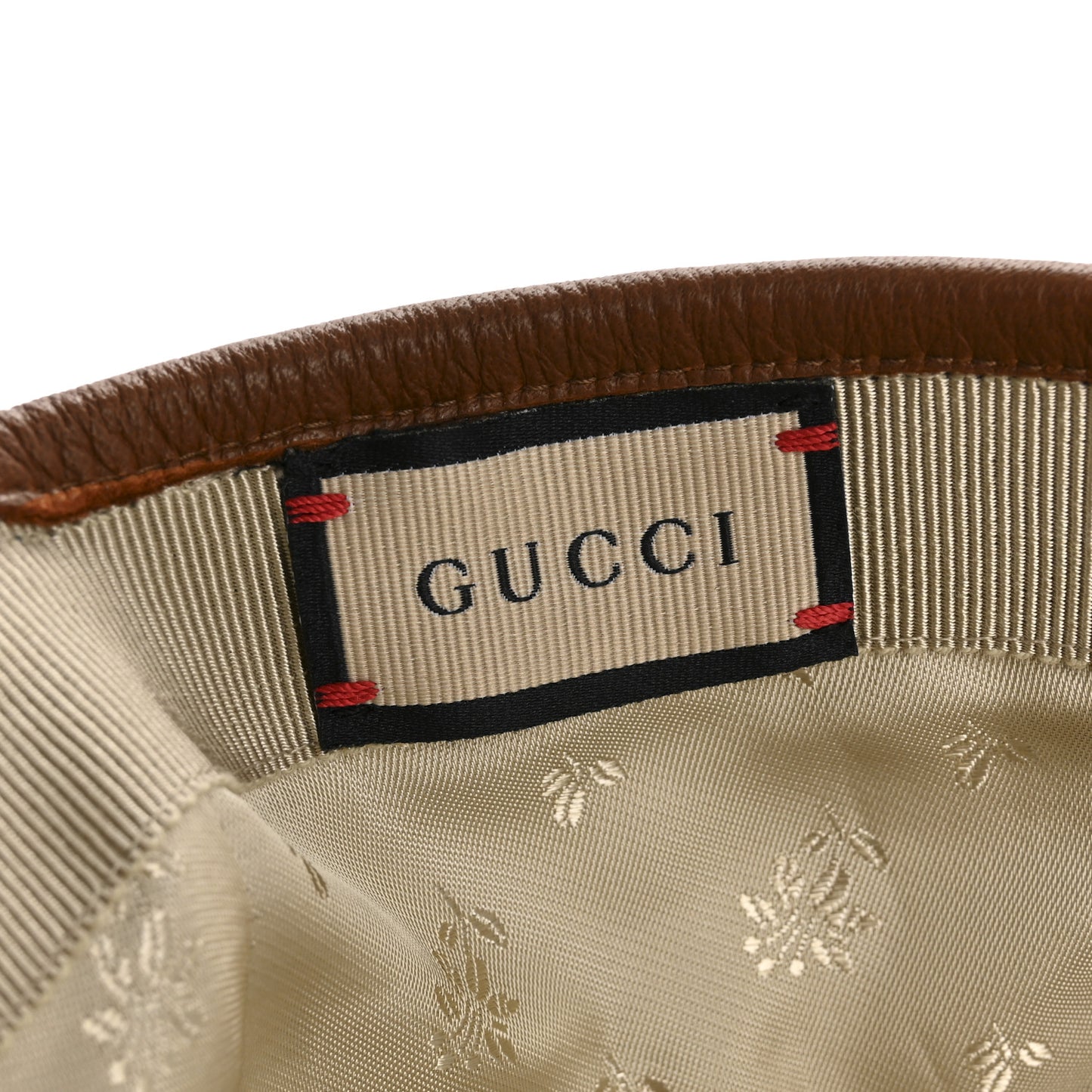 Washed Jacquard Denim Nappa GG Monogram Oscar Baseball Hat S Denim Cuir