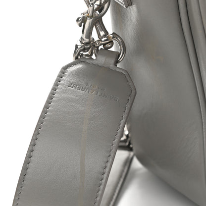 Saint Laurent Calfskin Y Quilted Monogram Loulou Shoulder Bag Pearl Grey 17 of 18