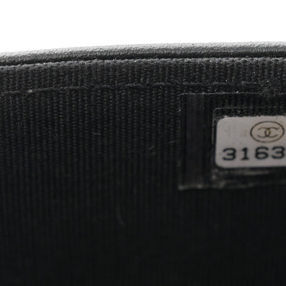 Chanel Caviar Quilted Boy Flap Waist Belt Bag Black 8 of 13