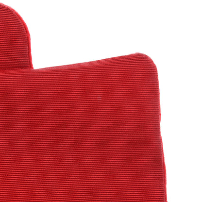 Chanel Velvet Quilted Mini Rectangular Flap Red 13 of 15