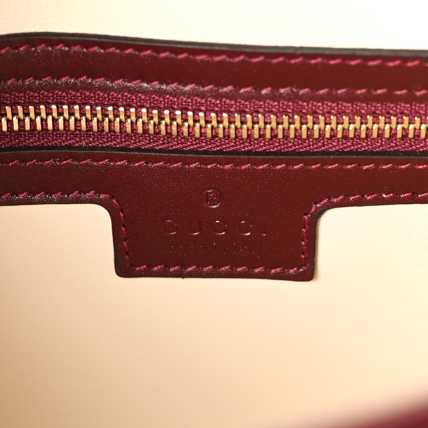 Gucci Ancora Calfskin Medium Jackie Shoulder Bag Rosso 6 of 10
