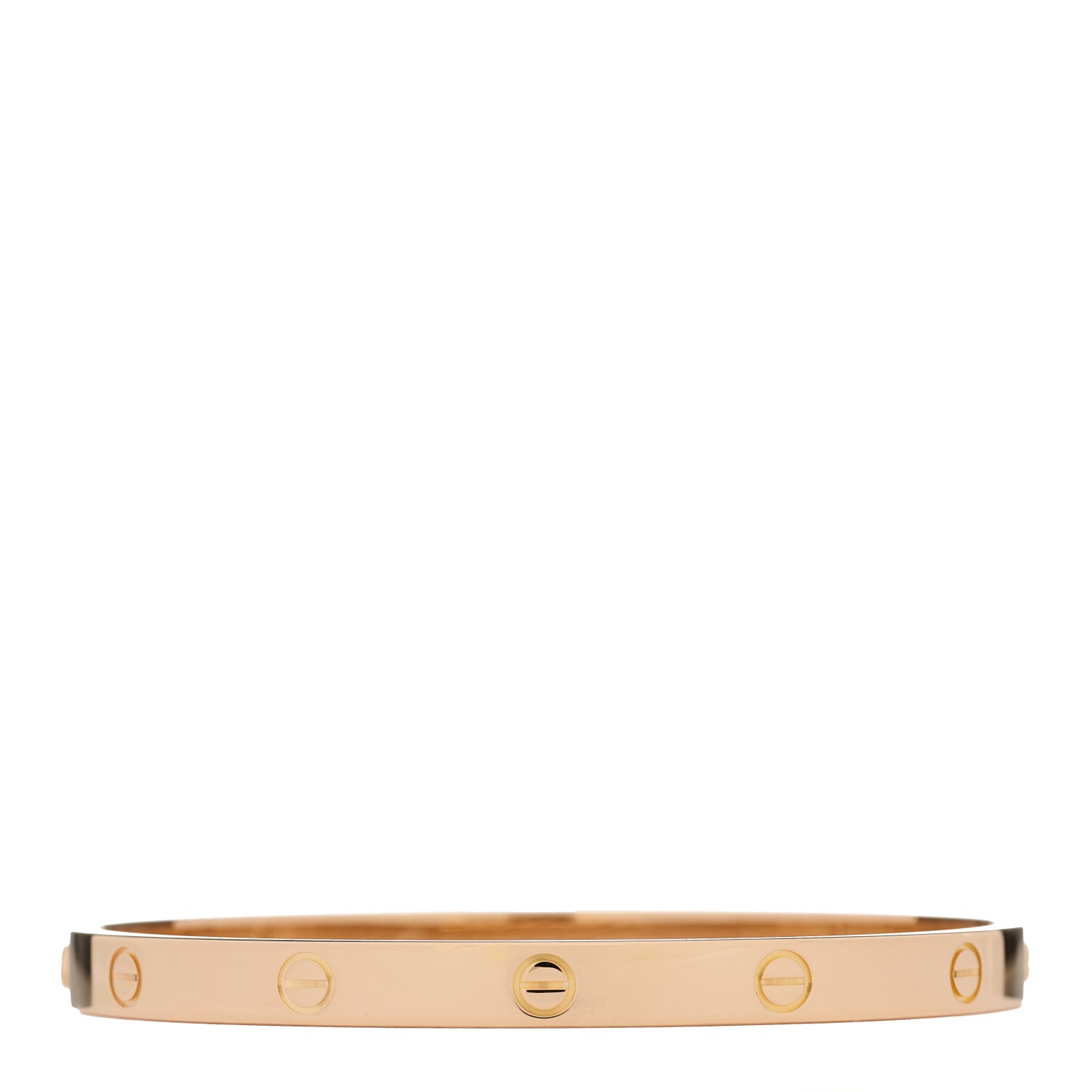 Cartier 18K Pink Gold LOVE Bracelet 20 1 of 9