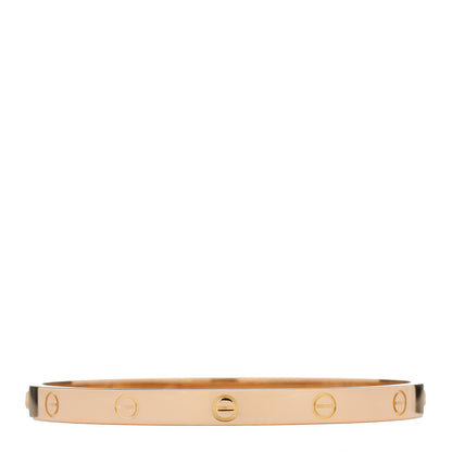 Cartier 18K Pink Gold LOVE Bracelet 20 1 of 9