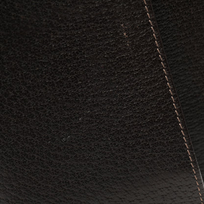 Gucci Monogram Abbey Continental Wallet Dark Brown 7 of 11
