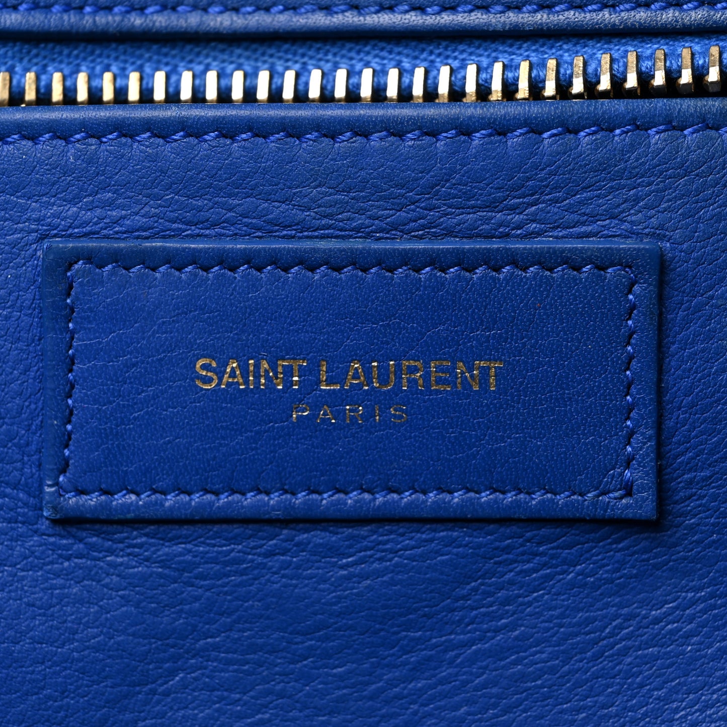 Sheepskin Small Cabas ChYc Royal Blue