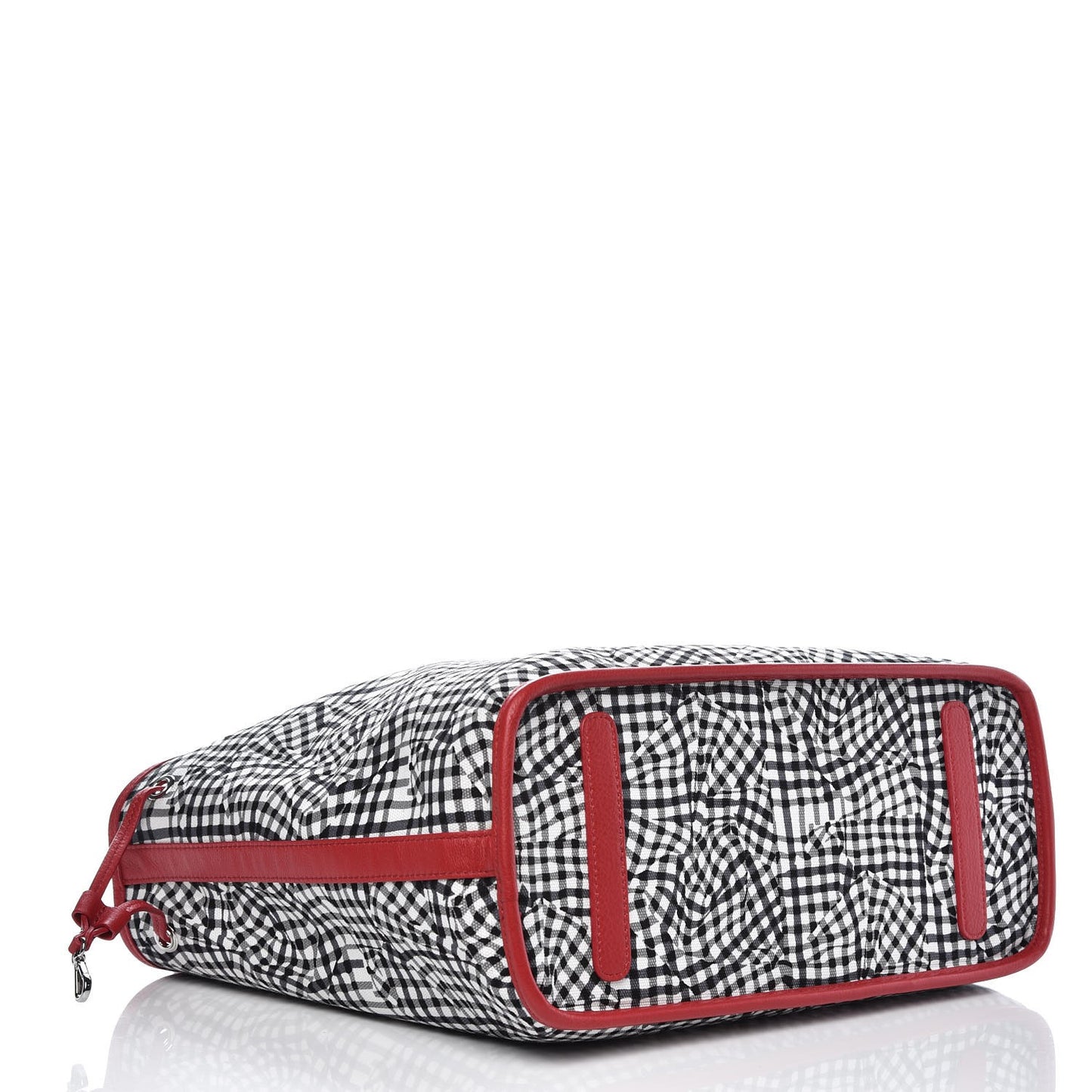 Visetos Medium Liz Reversible Shopper Tote Ruby Red