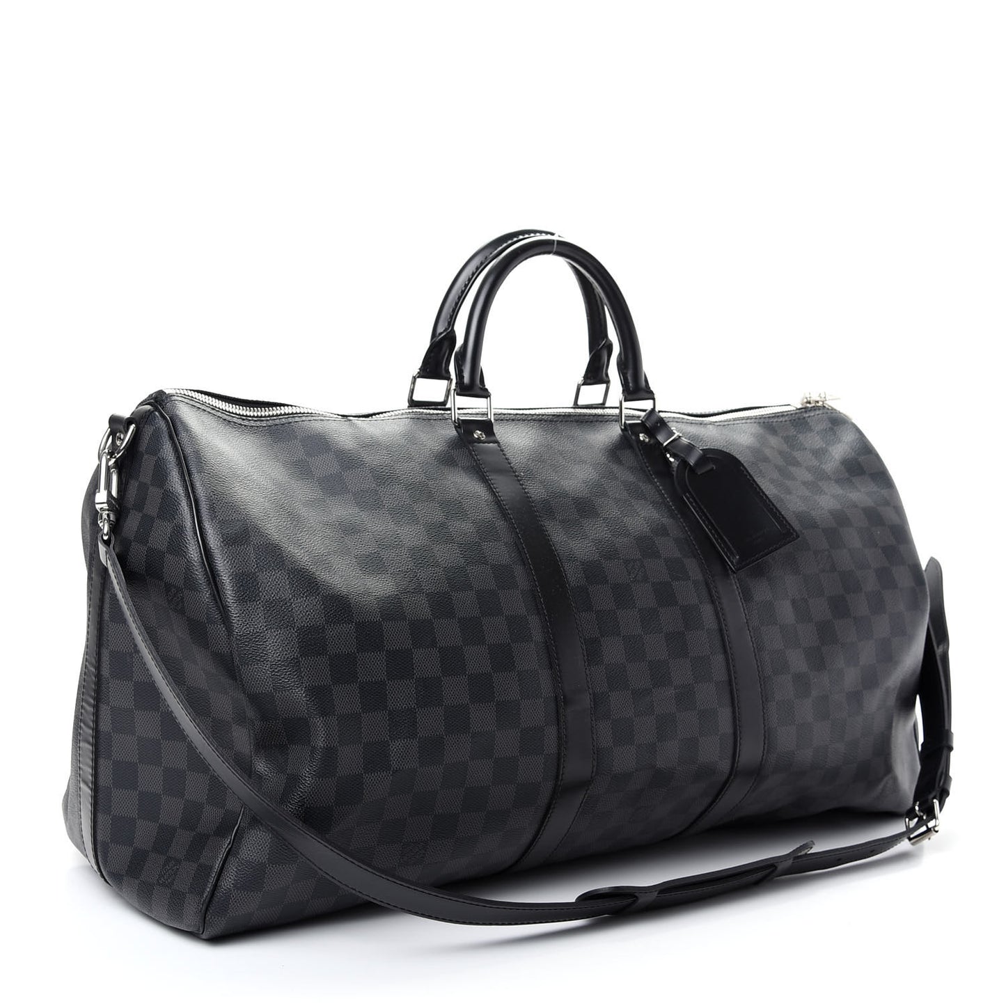 Damier Graphite Keepall Bandouliere 55