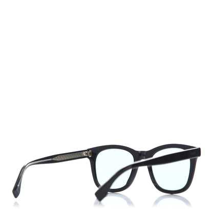 Fendi Acetate Rectangular FF M0040/S Sunglasses Black 4 of 8