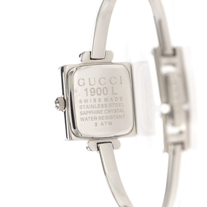 Gucci Stainless Steel 19mm 1900L Quartz Watch Black 4 of 5
