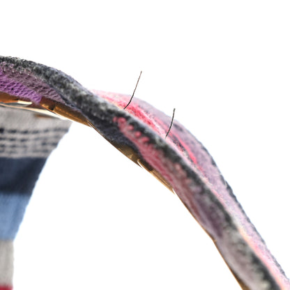 Christian Dior Canvas Embroidered Studded Rainbow J’Adior Shoulder Strap 5 of 6