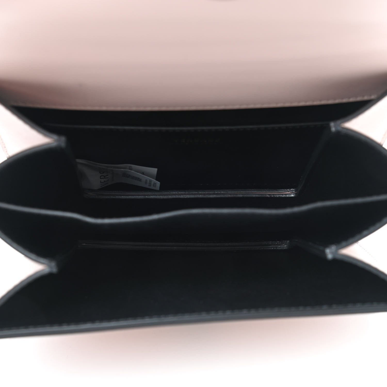 Versace Vitello Barocco Virtus Top Handle Shoulder Bag Pink 5 of 9