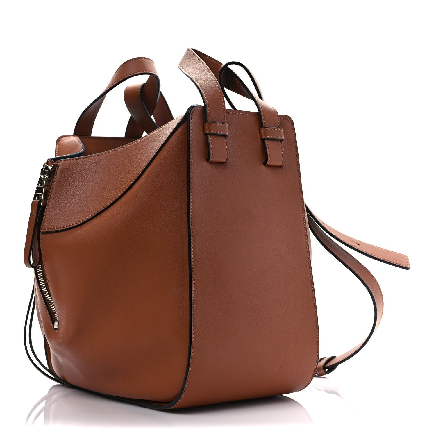 Loewe Calfskin Small Hammock Shoulder Bag Tan 3 of 11